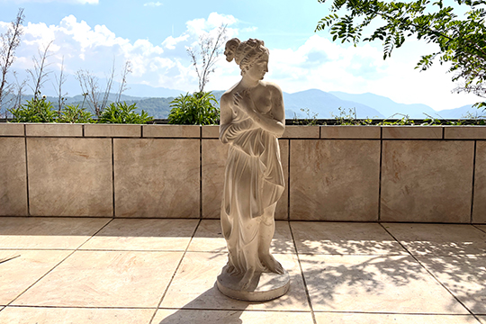 1 STATUA DA GIARDINO RAFFIGURANTE “VENERE DI CANOVA” DIM. 26x80x28 CM